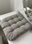 Подушка для стільця  Ardesto Oliver, 40х40см, 100% бавовна,  сірий ART02OD