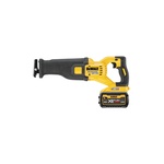 Шабельна пила  DeWALT 54В XR FLEXVOLT Li-lon 3 Аг, 0 - 3000 ход/хв, 3.54 кг, кейс TSTAK (DCS389X2)