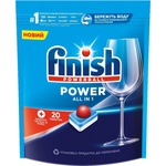 Таблетки для посудомийних машин Finish All in 1 Max 20 шт. (5900627090215)