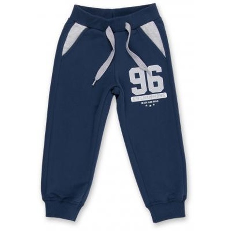 Спортивний костюм Breeze сірий меланж індиго "New York" (7938-110B-gray-blue)