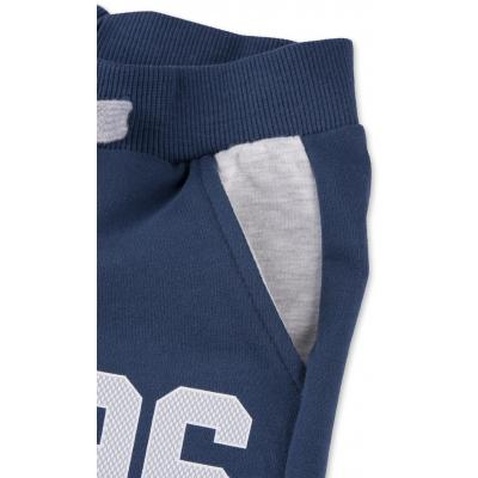Спортивний костюм Breeze сірий меланж індиго "New York" (7938-110B-gray-blue)