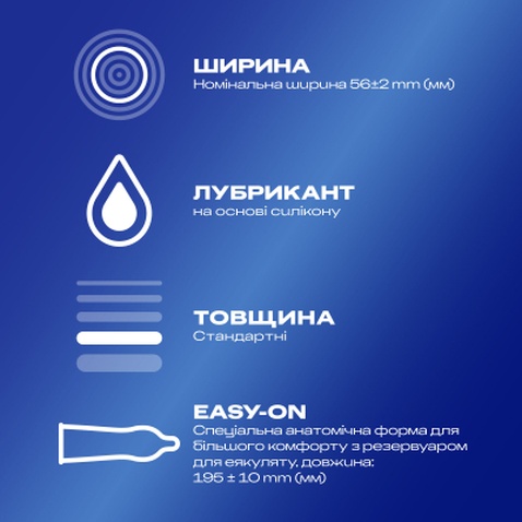 Презервативи Durex Сlassic латексні з силіконовою змазкою (класичні) 3 шт. (5010232954250)