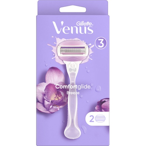 Бритва Venus ComfortGlide Breeze з 2 змінними картриджами (7702018886166)