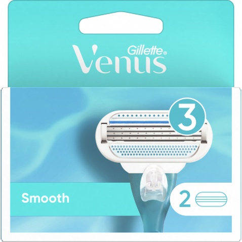 Змінні касети Gillette Venus Smooth 2 шт. (7702018490943/7702018495078)