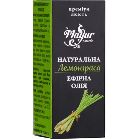 Ефірна олія Mayur Лемонграсу 5 мл (4820189561507)