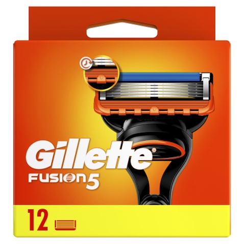 Змінні касети Gillette Fusion 12 шт. (7702018441075)