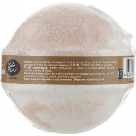 Бомбочка для ванни Dolce Vero Тірамісу 75 г (4820091144164)