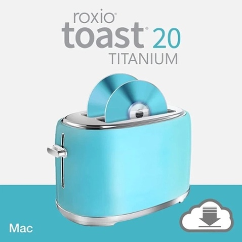 ПЗ для мультимедіа Corel Roxio Toast 20 Titanium ML EN/DE/FR/ES/IT Mac (ESDRTO20TIMACML)