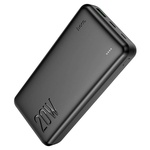 Зовнішній акумулятор  Hoco Type-C PD 20W+Quick Charge 3.0 20000 mAh Black (J87A)