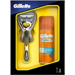 Набір для гоління Gillette Бритва Fusion ProShield + Гель для бритья Hydrating 75 мл (7702018423033)