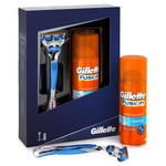 Набір для гоління Gillette Бритва Fusion+Гель для бритья Fusion Hydra gel 75 мл (7702018393282)