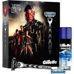 Набір для гоління Gillette станок Mach3 и гель для бритья Extra Comfort 75 мл (7702018442546)