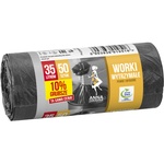 Пакети для сміття Anna Zaradna чорні 35 л 50 шт. (4820102052273)
