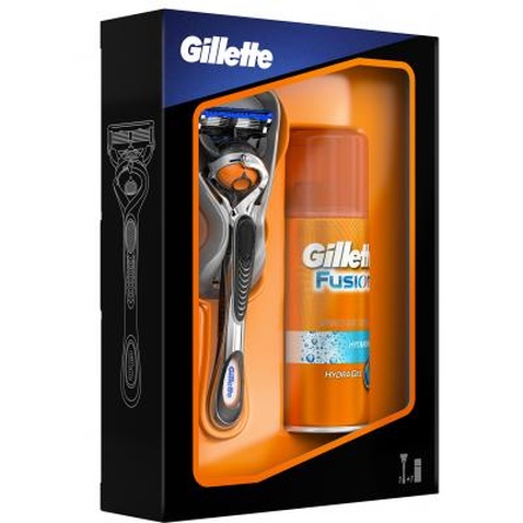 Набір для гоління Gillette Бритва Fusion ProGlide Flexball + Гель для бритья 75 мл (7702018422906)