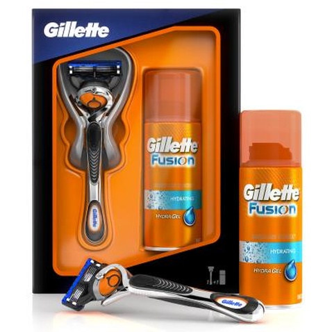 Набір для гоління Gillette Бритва Fusion ProGlide Flexball + Гель для бритья 75 мл (7702018422906)
