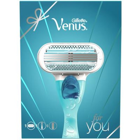 Набір для гоління Venus Бритва Classic + Гель для бритья Satin Care 75 мл (7702018424184)