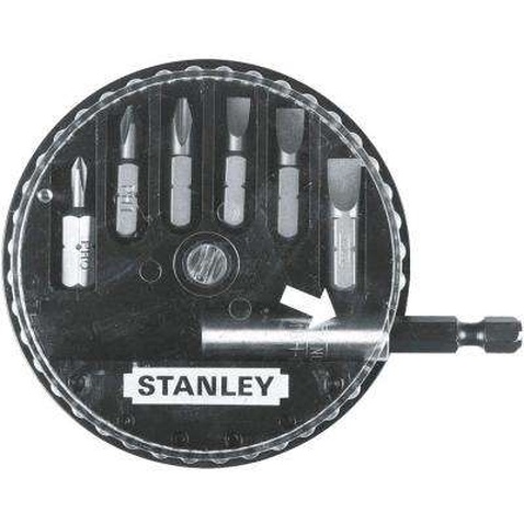 Набір біт Stanley биты Sl, Ph 7шт. + магнитный держатель (1-68-735)