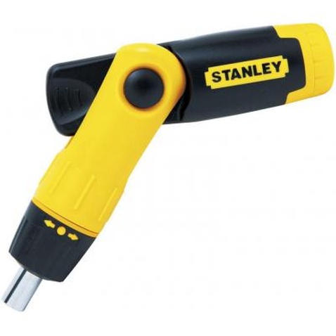 Викрутка Stanley Pistol Grip Ratchet с храповым механ., 36 вставк. (0-63-038)