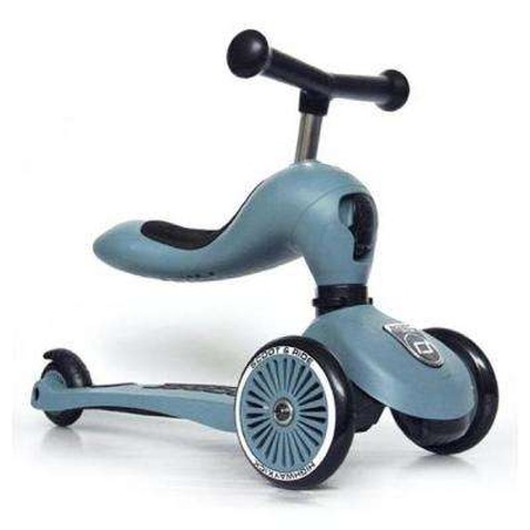 Самокат Scoot&Ride Highwaykick-1 Сіро-синій (SR-160629-STEEL)