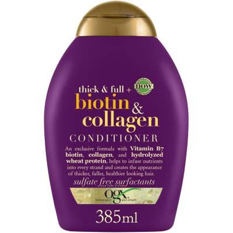 Кондиціонер для волосся OGX Biotin&Collagen для позбавлених об'єму, тонк. волосся 385 мл (0022796976710)