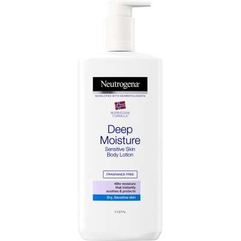 Лосьйон для тіла Neutrogena Глибоке зволоження для чутливої шкіри 400 мл (3574660527452)