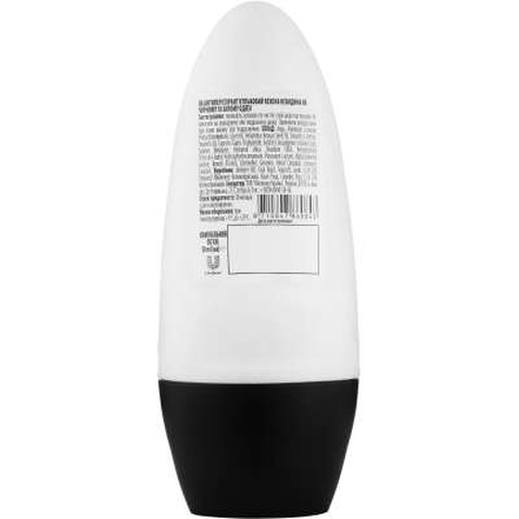 Антиперспірант Rexona Invisible On Black+White невидимий 50 мл (8710847860843)