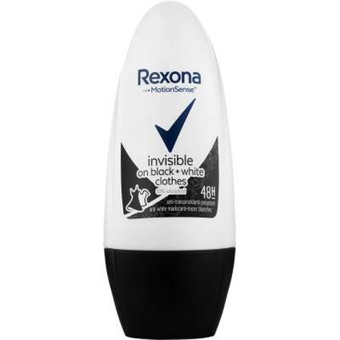 Антиперспірант Rexona Invisible On Black+White невидимий 50 мл (8710847860843)
