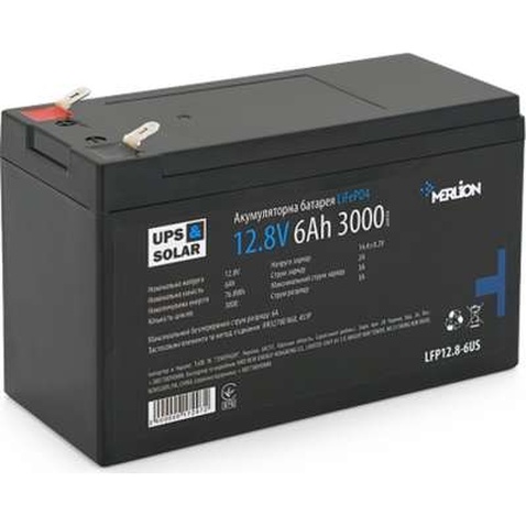 Батарея LiFePo4 Merlion LFP12.8-6US