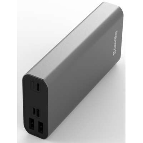 Батарея універсальна ColorWay 20 000 mAh PD/20W, QC/3.0, USB-C/Micro-USB/Lightning/USB-A max.22.5W Gray (CW-PB200LPH3GR-PDD)