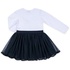 Плаття Breeze з котиком та зірочкою (8099-98G-white)