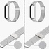 Ремінець до фітнес браслета BeCover Metal для Xiaomi Mi Smart Band 7 Silver (707494)