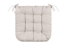 Подушка для стільця  Ardesto Oliver, беж, 40х40см, 100% бавовна (напов.холоф.50% пп 50%) ART02OB