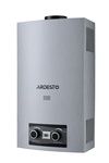 Газова колонка  Ardesto X2, 10 л/хв., 20 кВт, розпалювання  від батарейок, дисплей, нерж. сталь TFGBH