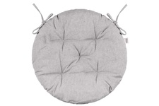 Подушка для стільця  Ardesto Oliver, сірий, D-40см, 100% бавовна (напов.холоф.50% пп 50%) ART03OD