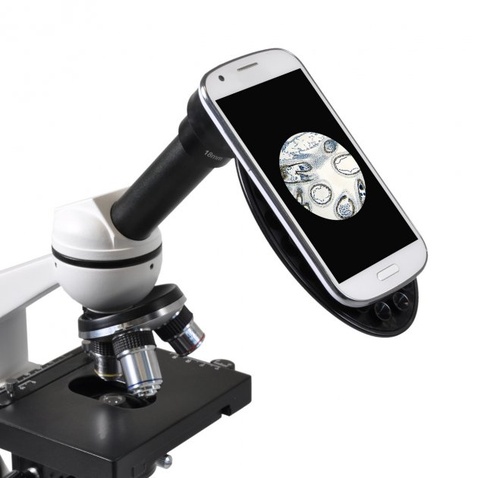 Мікроскоп  Bresser Erudit Basic Mono 40x-400x з адаптером для смартфона + кейс
