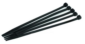 Стяжки для кабеля  3.0х100мм, 100 шт, чорні RITAR