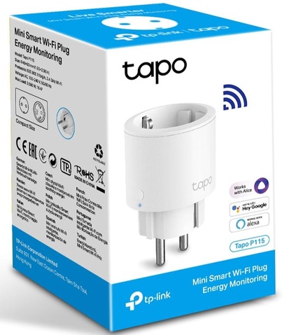 Розумна розетка TP-Link, TP-LINK Tapo P115(1-pack)