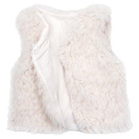 Жилет Breeze зі штучного хутра (10001-152G-beige)