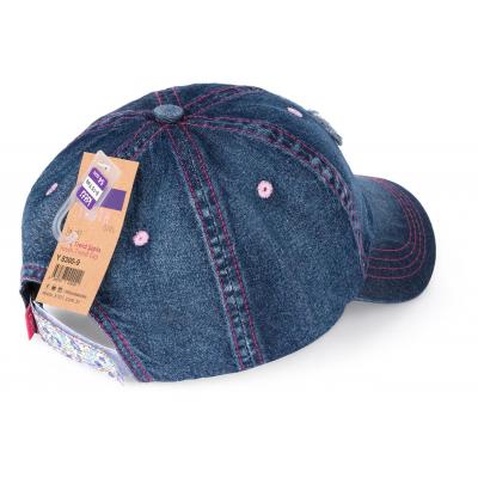 Кепка Kitti джинсовая со звездой (Y8300-9-54G-darkblue)
