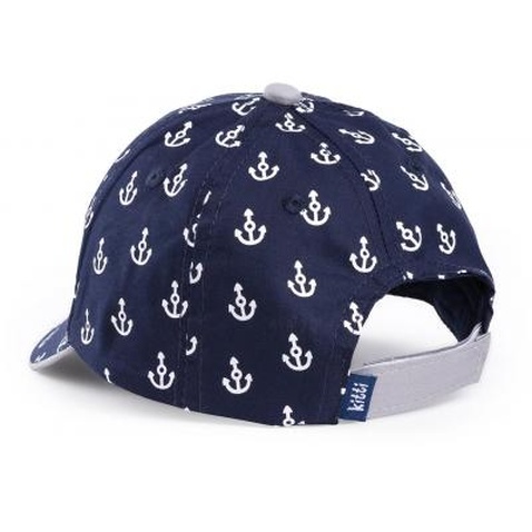 Кепка Kitti з якорями (Y8110-2-48B-darkblue)