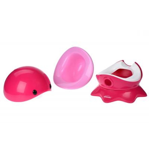 Горщик Qcbaby Осьминог розовый (QC9906pink)