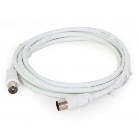 Кабель телевізійний 75 Ом, 5.0 м Cablexpert (CCV-515-W-5M)