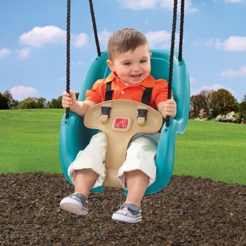 Гойдалка дитяча Step2 INFANT TO TODDLER SWING (45668)