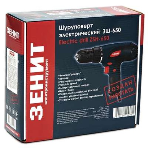 Шуруповерт Зенит ЗШ-650 (842468)