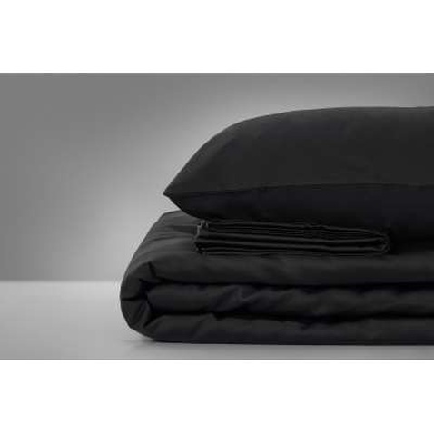 Простирадло MirSon Сатин Premium 0055 Black Pearl 180х220 см (2200001729704)