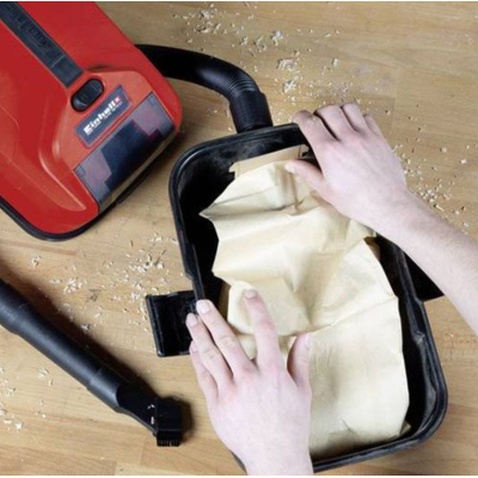 Мішок для пилососу Einhell TC-VC 18/10 Li-Solo, паперові, 10л, 5 шт (2351260)