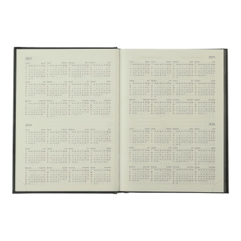 Тижневик Buromax датований 2024 BASE А5 синій (BM.2108-02)