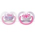 Пустушка Philips AVENT Ultra Air I love… для дівчат 0-6 міс (SCF080/02)
