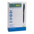Олівець механічний Buromax Master Rubber Touch 0.5 мм Чорний (BM.8692-01)