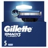 Змінні касети Gillette Mach 3 Turbo 5 шт. (7702018552344)
